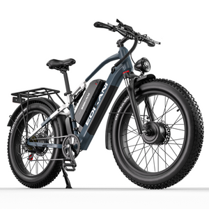 EDIKANI TOP-D80 5000W Peak Dual Motor Fat Tire Electric Bikes