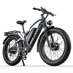 EDIKANI TOP-D80 5000W Peak Dual Motor Fat Tire Electric Bikes
