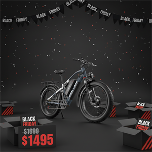 EDIKANI TOP-D80 5000W Peak Dual Motor Fat Tire Electric Bikes