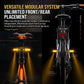 Universal Bike Tail Light with Projection Turn Signals -  image  11